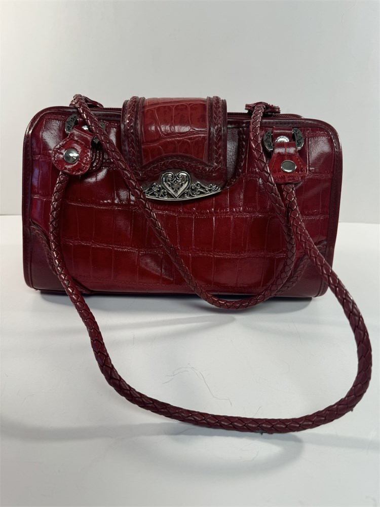 Transitional Design Online Auctions - M.C. Marc Chantal Leather Bag ...