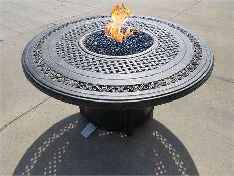 WOODLAND Gas Fire Pit Table
