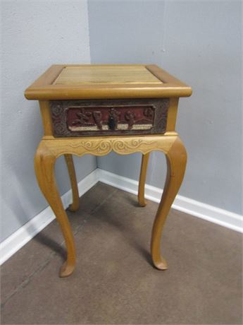 Unique Side Table, with one Drawer