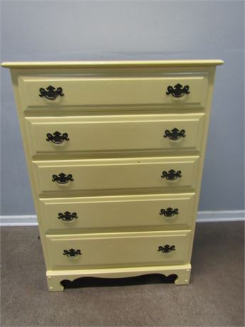5 Drawer Hand Painted Chest