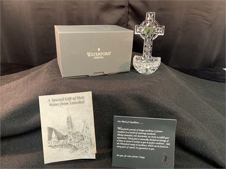 Waterford Crystal Holy Water Font
