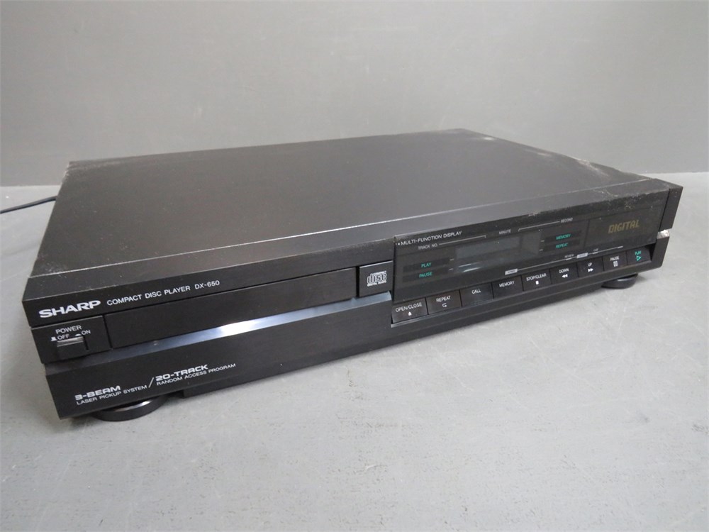 Sharpdx R700 Transitional Design Online Auctions - SHARP DX-650 CD Player
