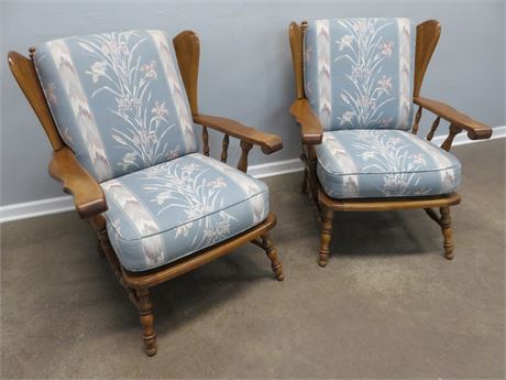 Colonial Style Arm Chairs