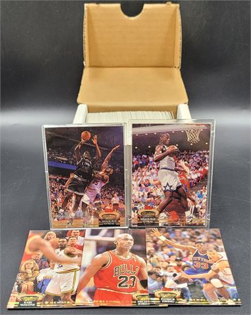 Shaquille O'Neal Rookie Card with Complete 1992-93 Stadium Club Series 2 Set