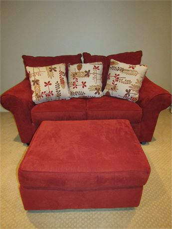 Levin Loveseat and Ottoman