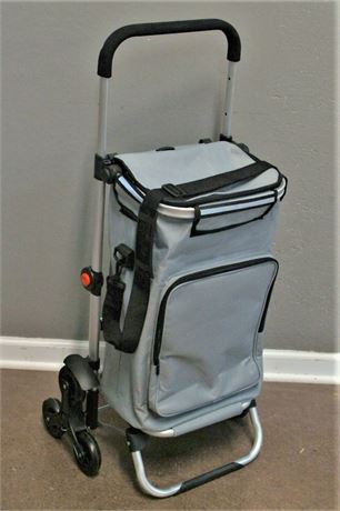 Multi Use Cart, designed for Stair Climbing, Carrying Strap, extending Handle