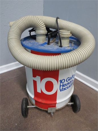 JC PENNEY 10 Gallon Heavy Duty Shop Vacuum
