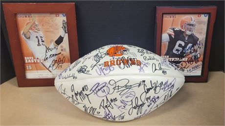 Cleveland Browns Autographed Lot