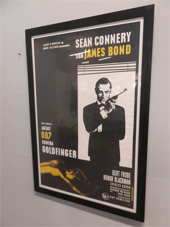 JAMES BOND Goldfinger Movie Poster