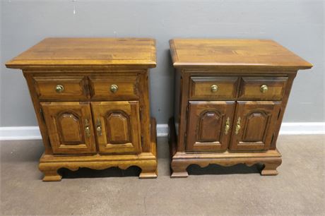 Sterlingworth Corp. End Table / Nightstand Pair