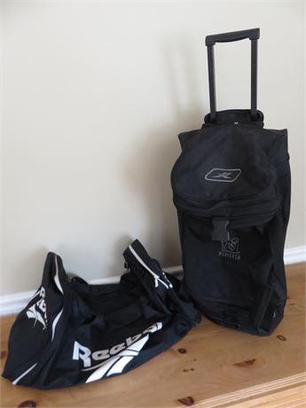 REEBOK Duffle Bag & NFLPA Suitcase