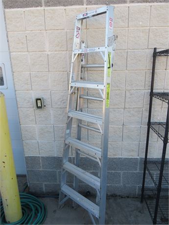 WERNER Aluminum Ladder 7 Ft. Job-Master