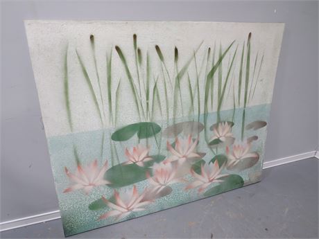 Lily Pads on Water Canvas Wall Art
