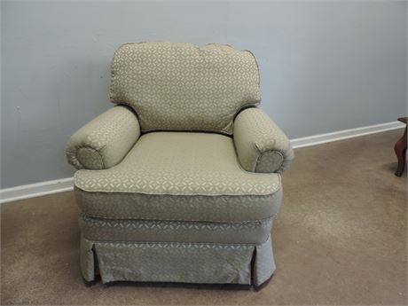 Fairfield Chair Company Skirted Club Chair