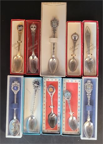 Vintage Commemorative and Collectable Spoon Collection