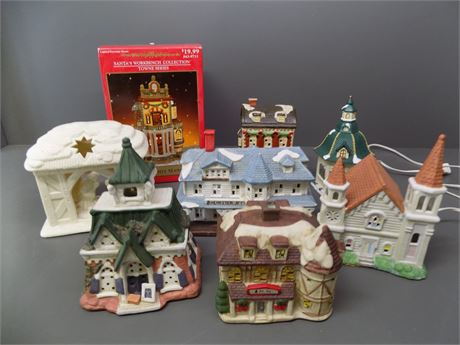 Holiday Decorative Homes and Dwellings
