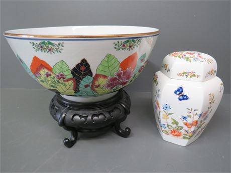 Decorative Asian Style Pottery