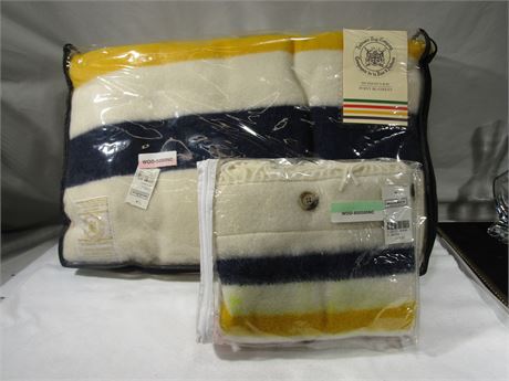 Hudson's Bay Co. Wool Blanket Set