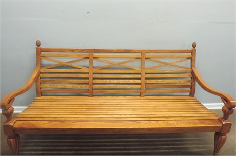 Leopold Bros. Solid Wood Sofa Bench
