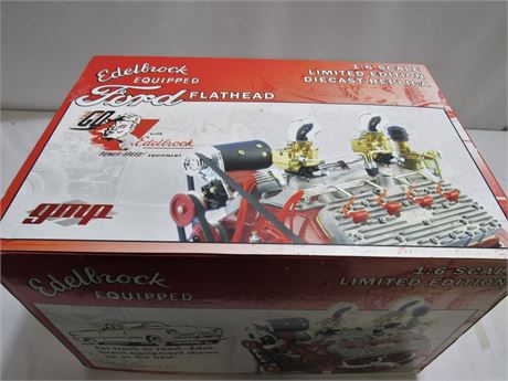 NIB - GMP 1:6 Scale Limited Edition Edelbrock Equipped Ford Flathead