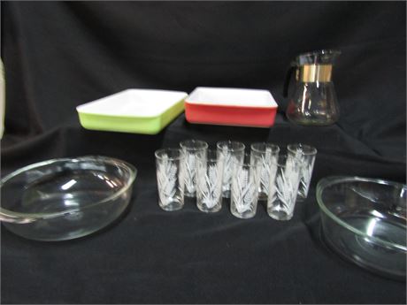 Pyrex Cookware & Bowls and more