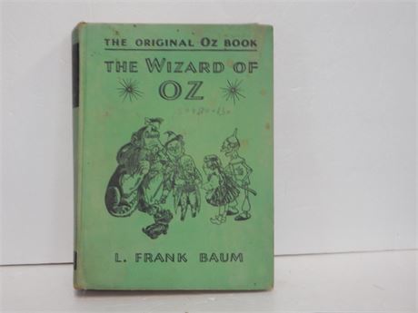 Antique The Original Oz Book The Wizard of Oz by Frank Baum