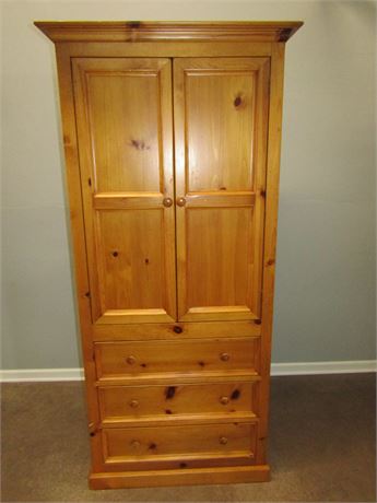 Notty Pine Cabinet