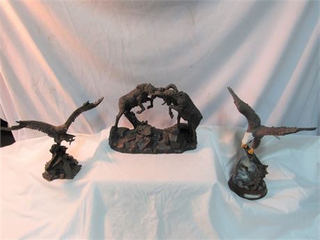3 Figurine Lot - Limited Editions