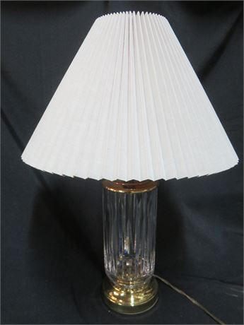 WATERFORD Crystal Table Lamp