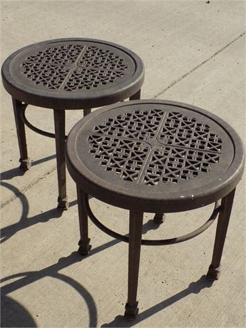 Round Top end tables