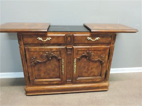 Drexel Heritage Extending Buffet with Silver Drawer