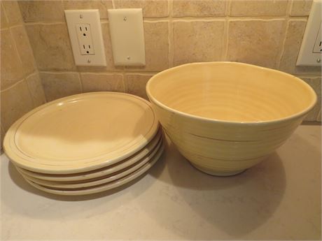 AMALFI COLLECTION Stoneware Plates & Bowl