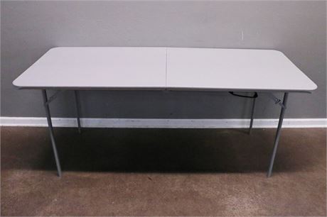 Like New Gray Cosco 6' Folding Table