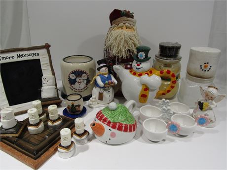 Snow Man & Frosty Collection