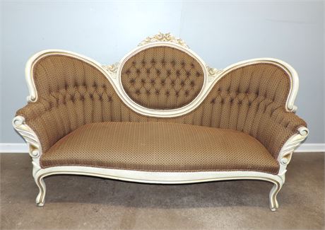 Victorian Style Cameo Sofa