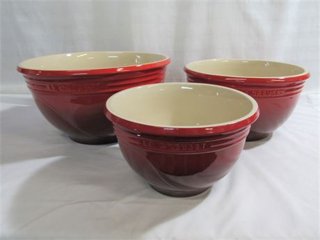 Le Creuset Nesting Bowl Set - 3 Bowls