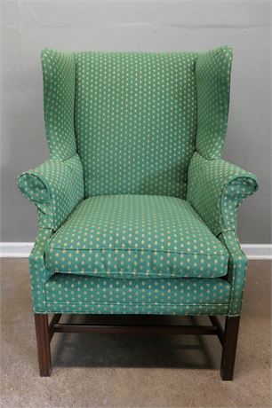 Southwood Furniture:  Wingback Chair in Green