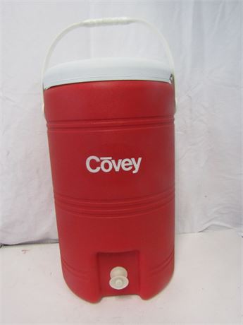 Covey Red Vintage Water Cooler