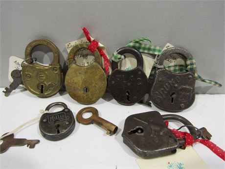 Antique Padlocks and Keys,