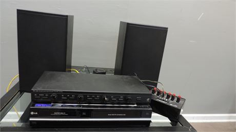 LG Super Multi DVD Ram Speaker Selection Control System Boston Acoustic Speaker