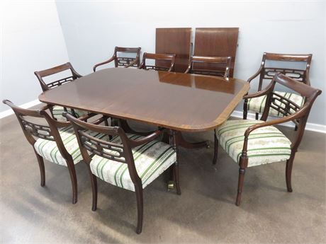HICKORY CHAIR Plantation Dining Table Set