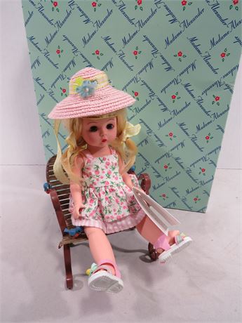 MADAME ALEXANDER Day Dreaming In The Park Doll
