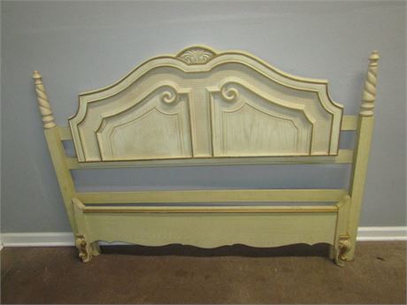 French Country Headboard & Footboard