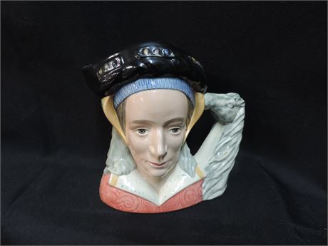 ROYAL DOULTON Large TOBY Jug 'Anna of Cleves'