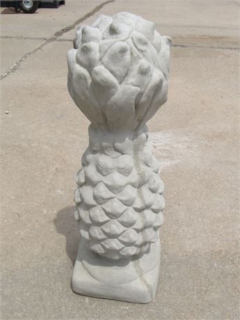 Cast Concrete Pineapple Garden Statue