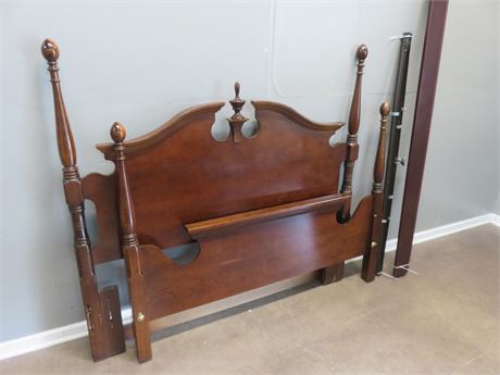 Chippendale Style Queen Poster Bed