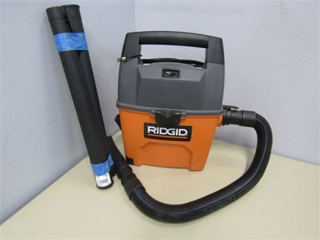 RIDGID Portable Wall Hand Held Wet Dry Vacuum Cleaner