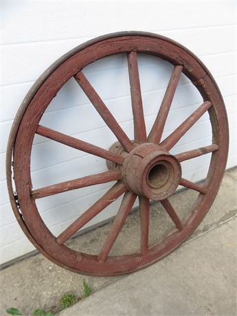 Antique Wagon Wheel