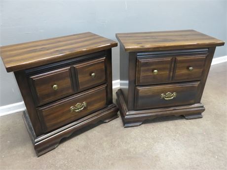 Early American Style Nightstands