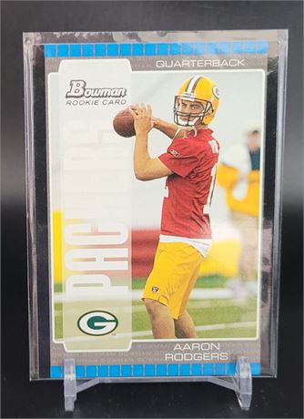 Aaron Rodgers Rookie Card 2004 Bowman Green Bay Packers